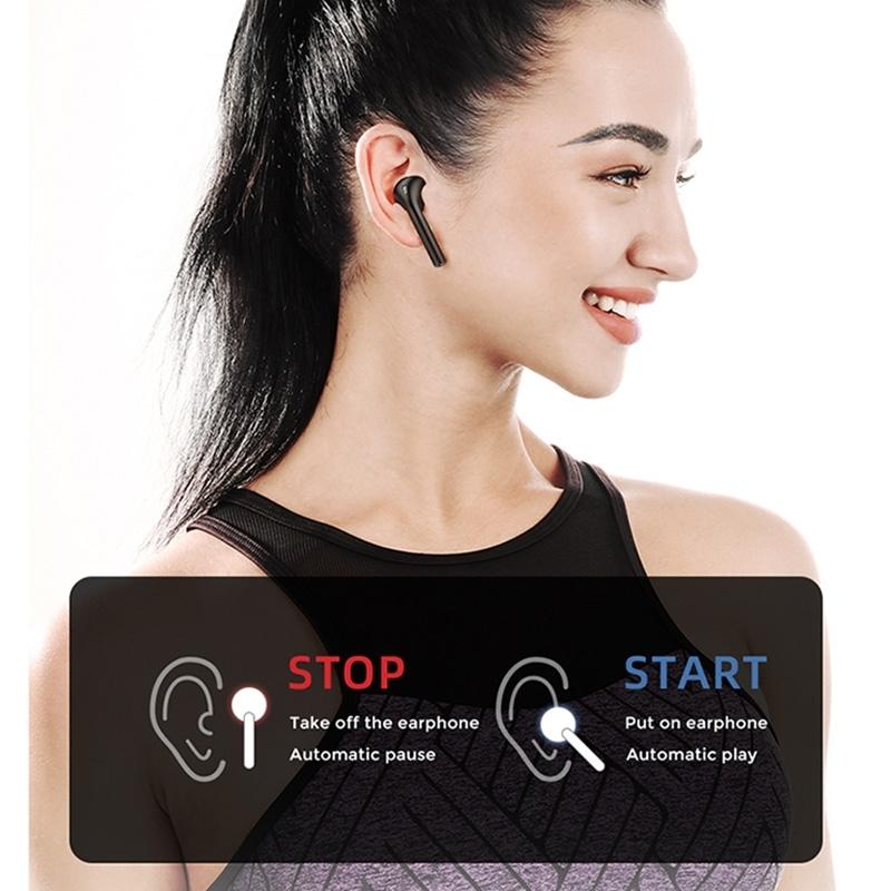 5.0 Wireless Bluetooth Headset - Binaural - White 9