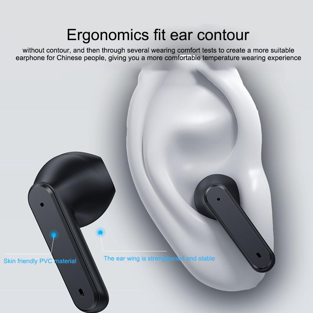 Waterproof Bluetooth Earphones with Noise Reduction and Charging Box 7