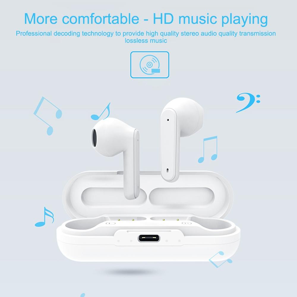 Waterproof Bluetooth Earphones with Noise Reduction and Charging Box 8