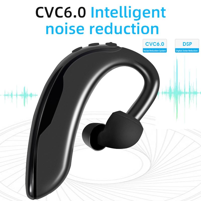 Intelligent Noise Cancelling Bluetooth Earphones - Q10 - White 11