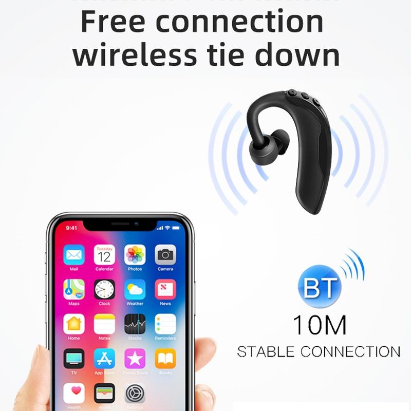 Intelligent Noise Cancelling Bluetooth Earphones - Q10 - White 13