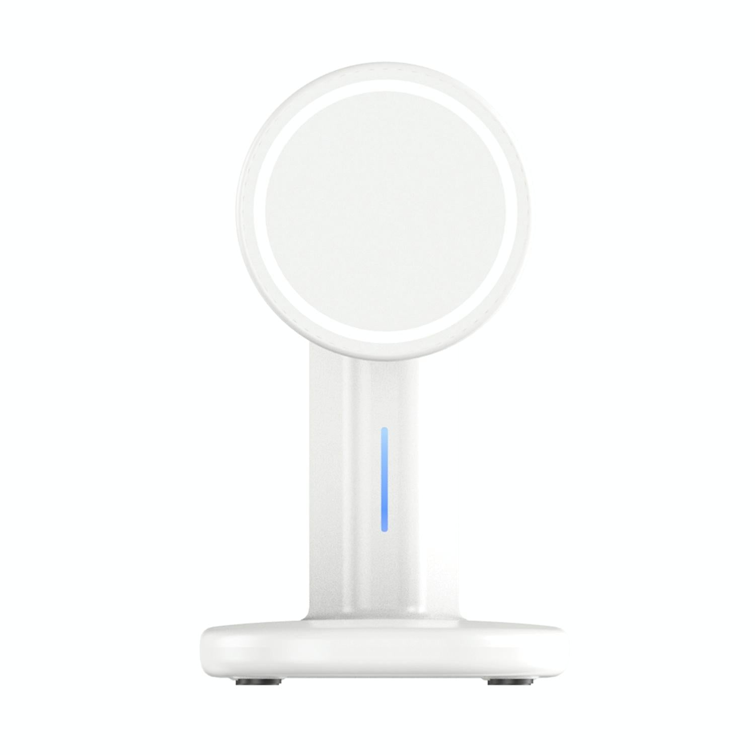 3 In 1 Magnetic Wireless Charger Stand 15W - White 12