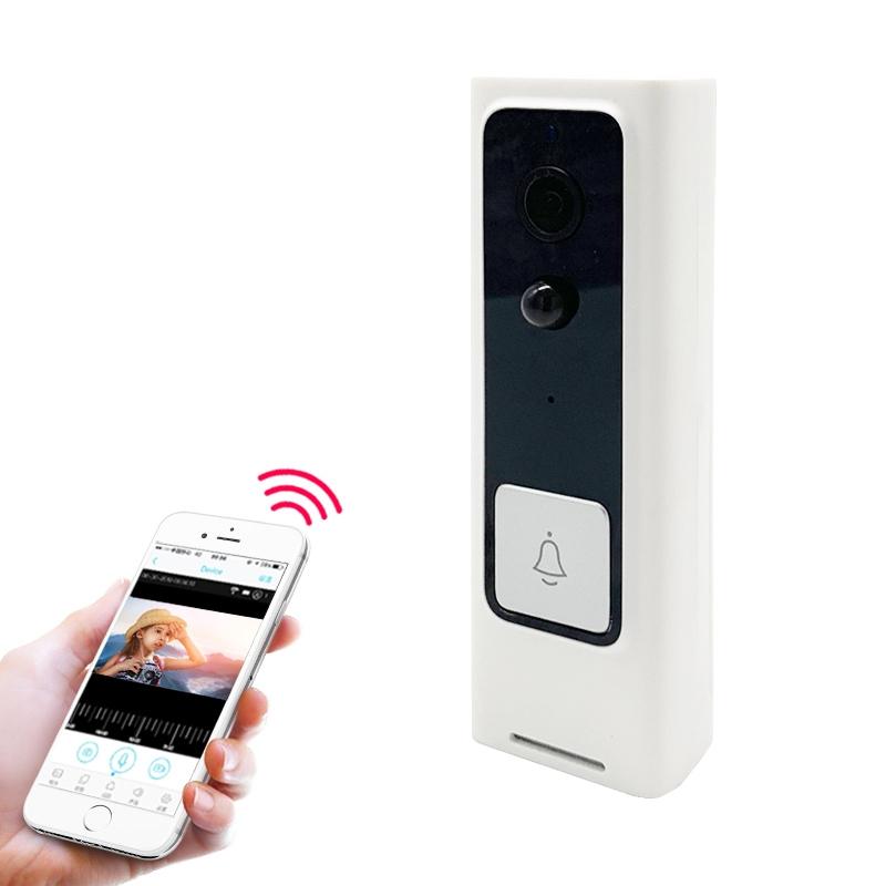 Smart Wifi Video Doorbell With Motion Detection & Two-Way Intercom - White 3