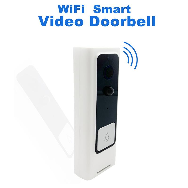 Smart Wifi Video Doorbell With Motion Detection & Two-Way Intercom - White 10