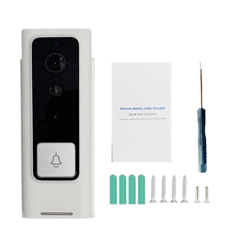 Smart Wifi Video Doorbell With Motion Detection & Two-Way Intercom - White 11