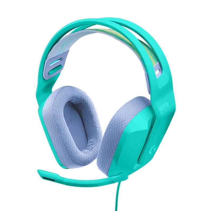 Foldable Wired Gaming Headset With Mic - White 10