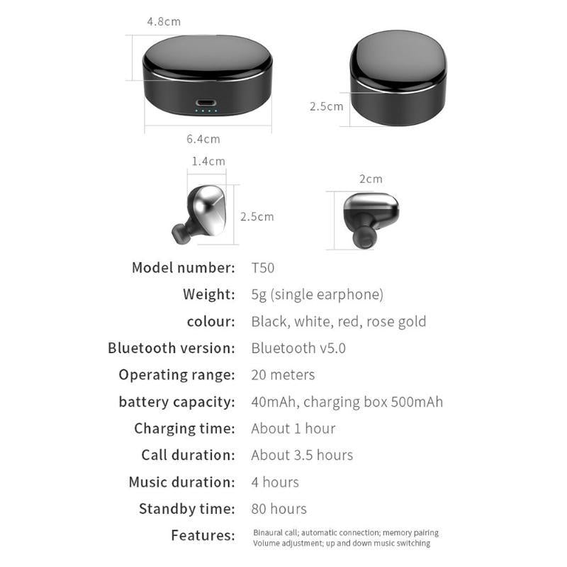 Wireless Noise-cancelling Headphones with Binaural Calls - White 11