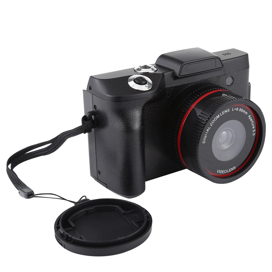Hd 720p Recording Flip Screen Digital Camera with Interchangeable Lens and Infrared Lens - White 12