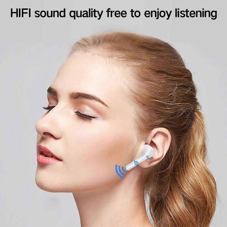 Wireless 3d Stereo Earphones with Bluetooth 5.0 - White 8