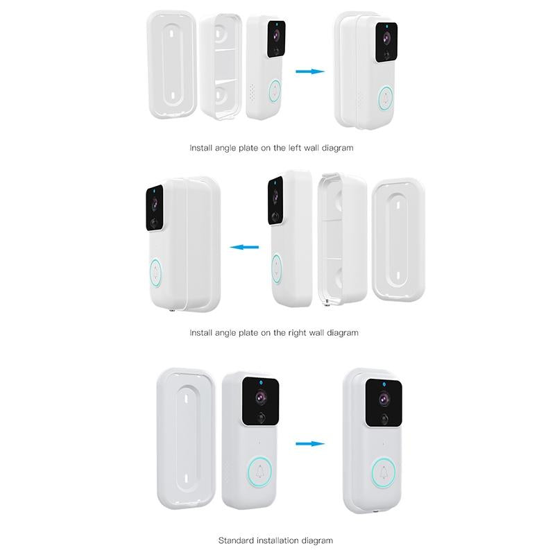 Smart Wifi Video Doorbell With App Control & Pir Detection - 720P 7