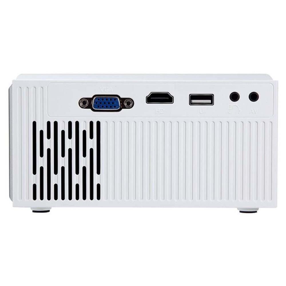 1800 Lumens Hd Wifi Smart Projector - Hdmi / Usb / Vga / Av - White 6