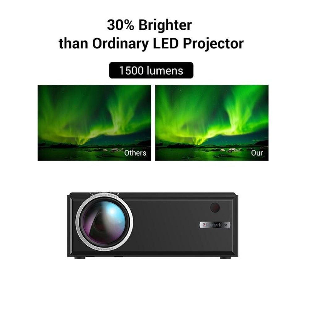 1800 Lumens Hd Wifi Smart Projector - Hdmi / Usb / Vga / Av - White 8