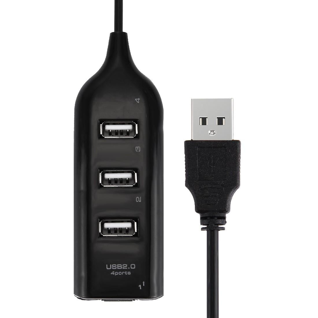 4-Port Usb 2.0 Hub 30Cm Cable Length - White 3