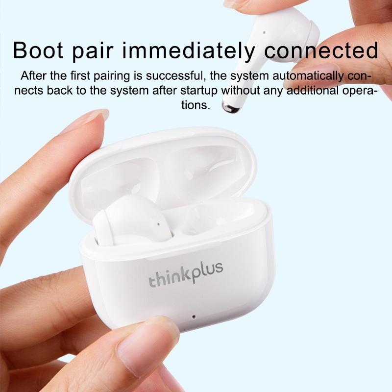 Wireless Bluetooth Earphones with Noise Reduction - 5.1 - White 4