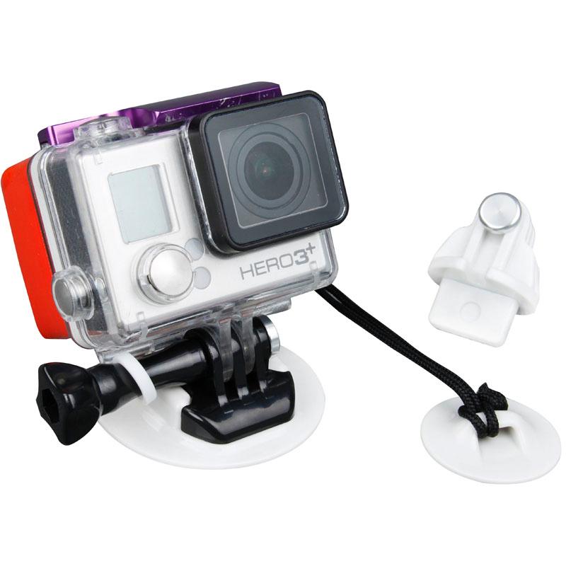 10-piece Board Mount Set for Action Cameras - White 6