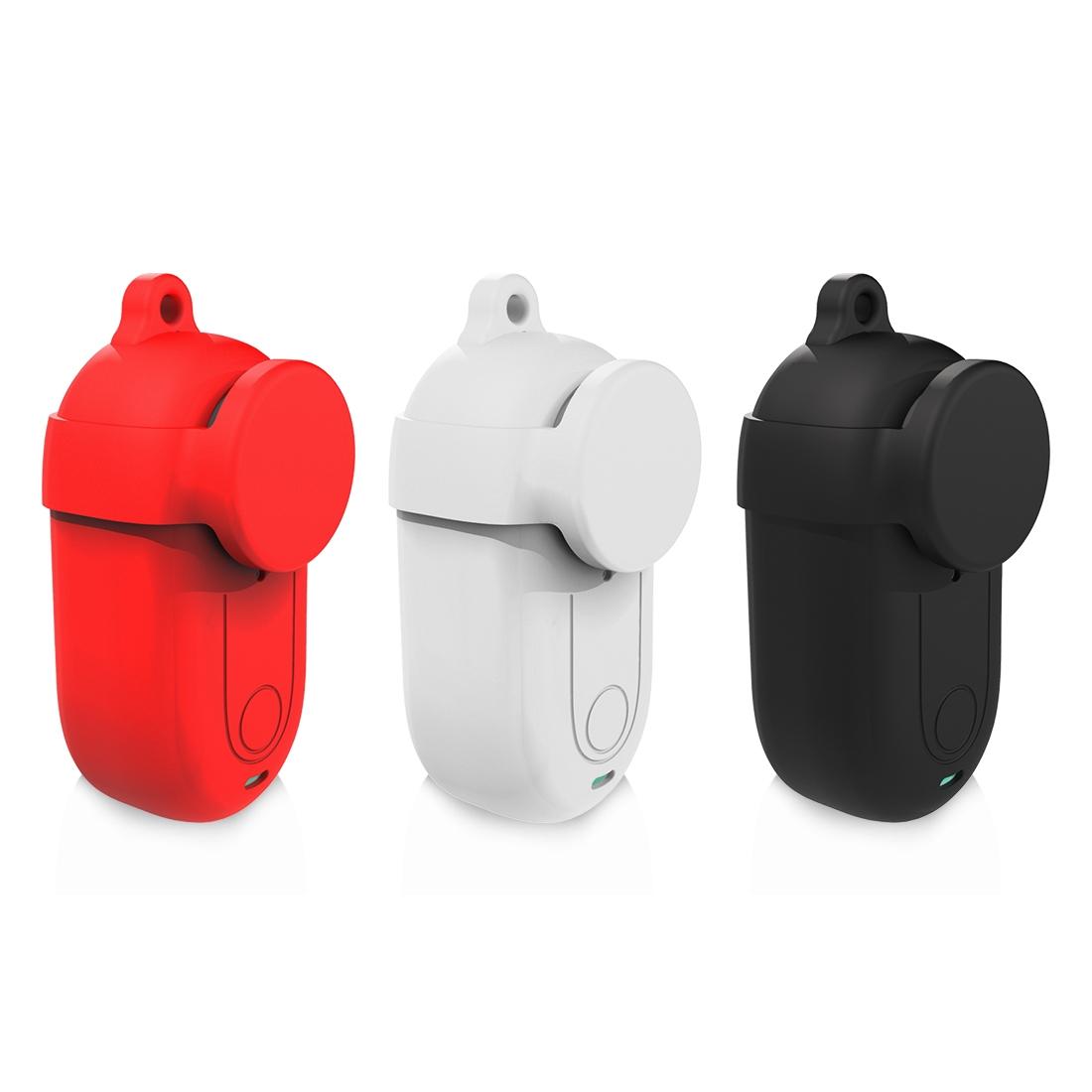 Silicone Case with Lens Cover for Insta360 Go 3 - White 8