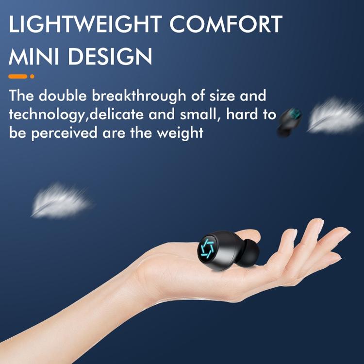 Wireless Bluetooth Earphones with Charging Box - White 13