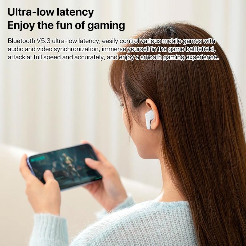 Smart Dual Noise Reduction Tws Wireless Earphones - White 11
