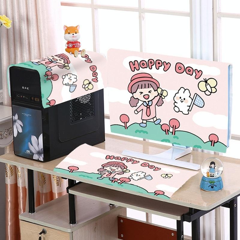 32 Inch Dust-proof Cover for Desktop Computer Lcd Monitor - Good Night 9