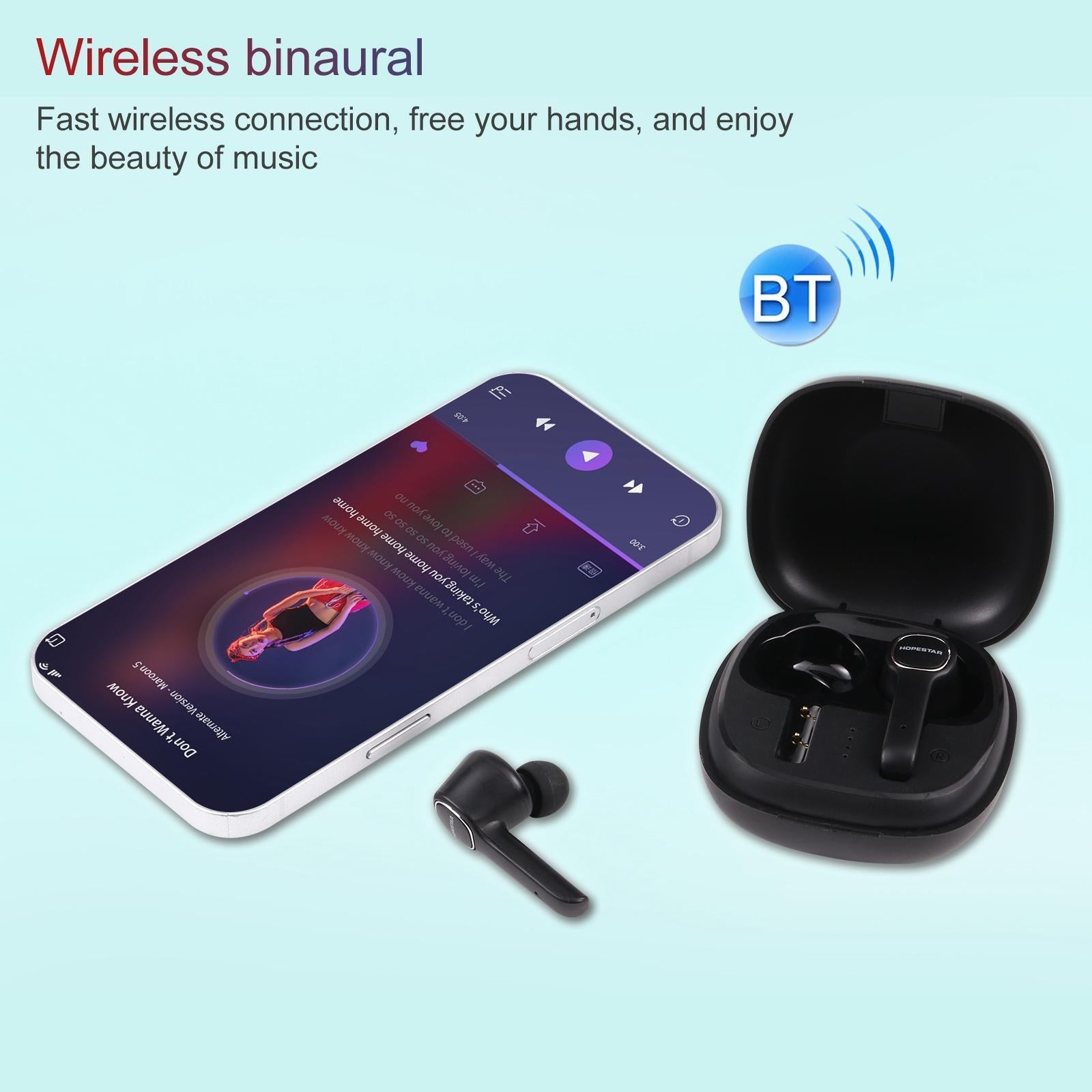 Wireless Bluetooth 5.0 Earbuds - True - White 7