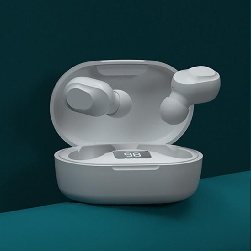 Wireless Bluetooth Earphone with Noise Reduction & Charging Box - Led Display 3
