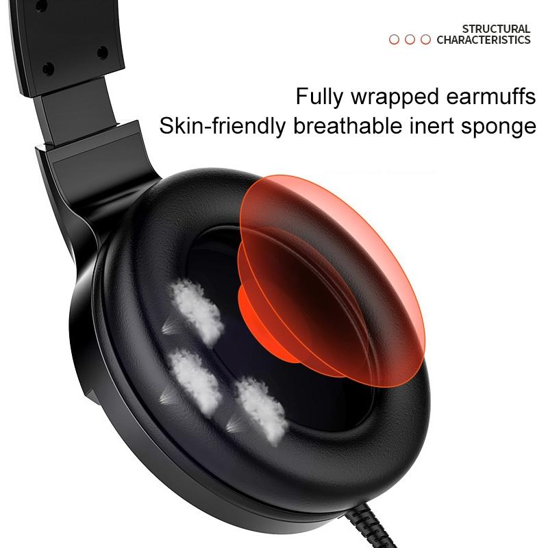 Q2 Wired Gaming Headset With Mic Dual 3.5Mm + Usb 7