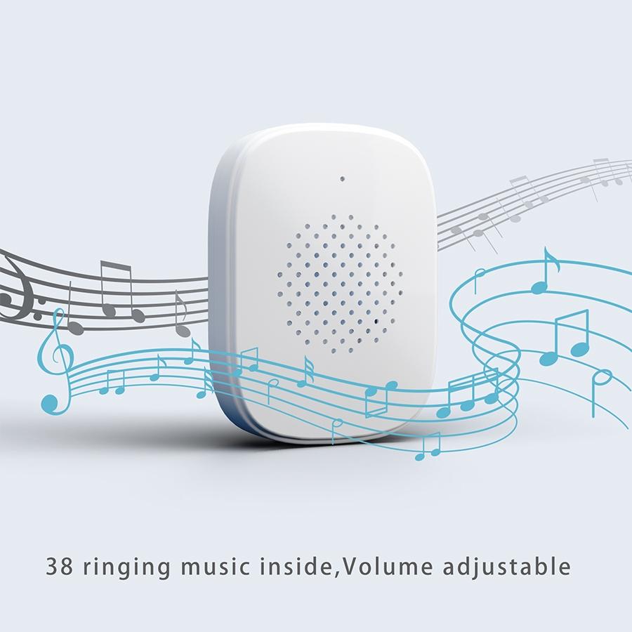 Wireless Security Doorbell With Bidirectional Voice Intercom 6