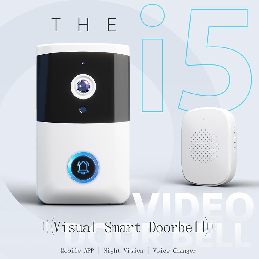 Wireless Security Doorbell With Bidirectional Voice Intercom 11