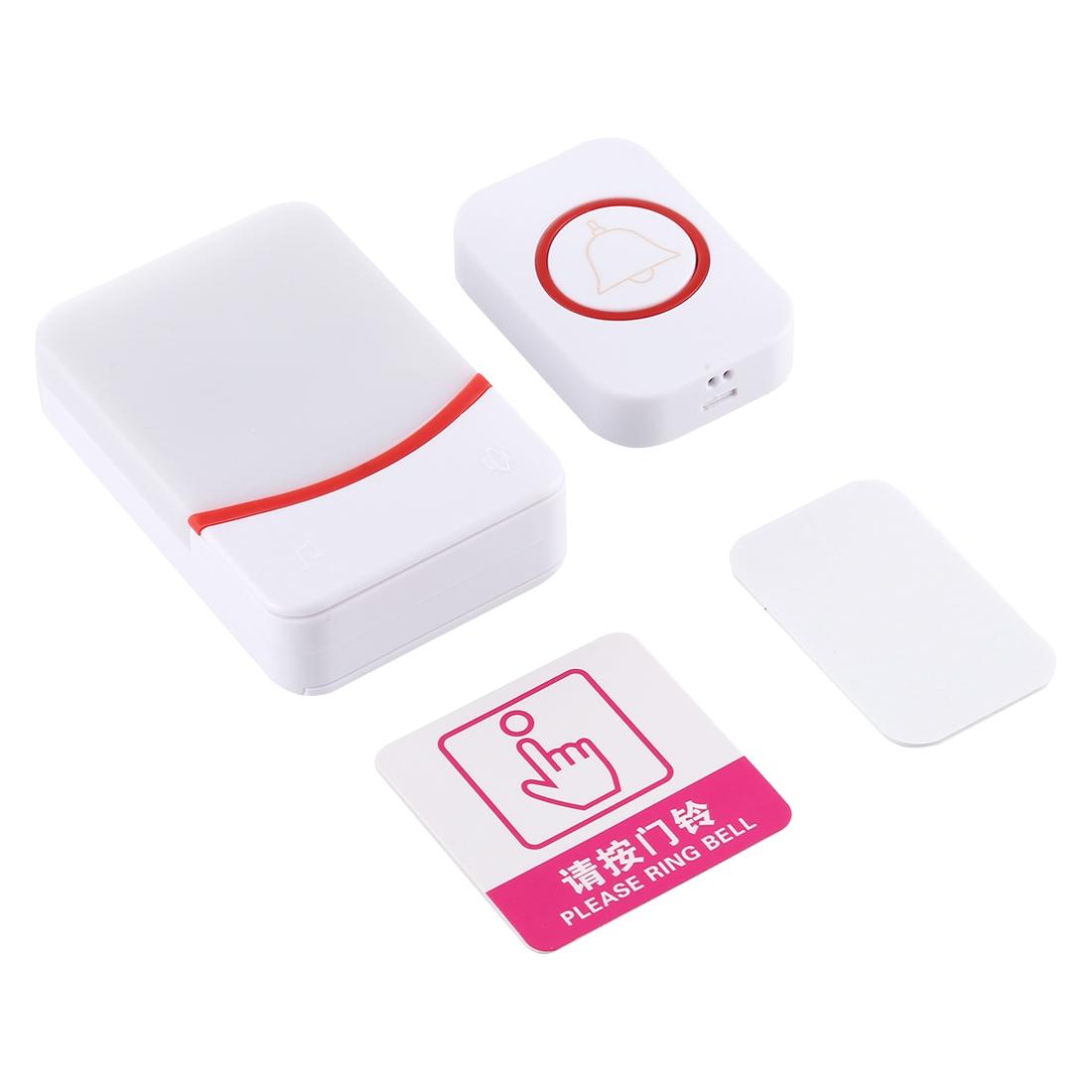 Wireless Doorbell With 38 Ringtones & Flashing Lights - Home Music Remote Control 8