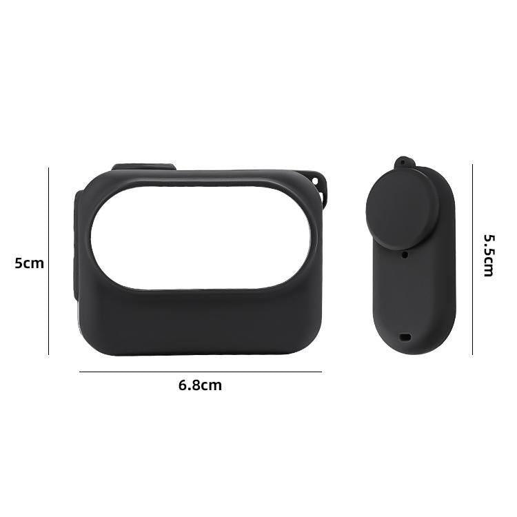 Insta360 Go 3 Silicone Case with Lens Cap and Strap - White 3