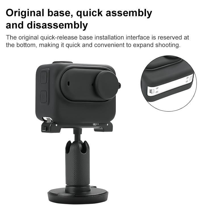 Insta360 Go 3 Silicone Case with Lens Cap and Strap - White 5