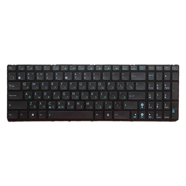 Russian Keyboard for Asus K52 K53s X61 N61 G60 G51 - Black - White 9