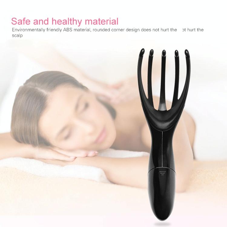 Rechargeable Mini Head Massager Comb White 6