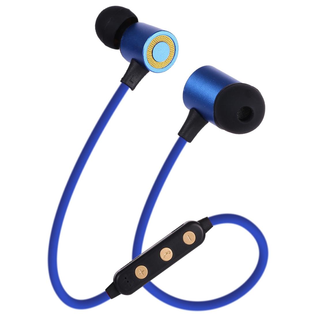 Wireless Magnetic Headphones with Tf Card Support - Portable - White 11