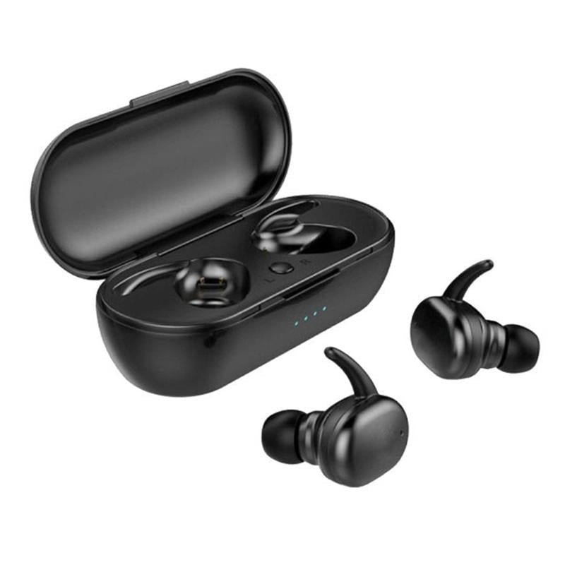 Waterproof Touch Wireless Bluetooth Earphones + Charging Box - White 11