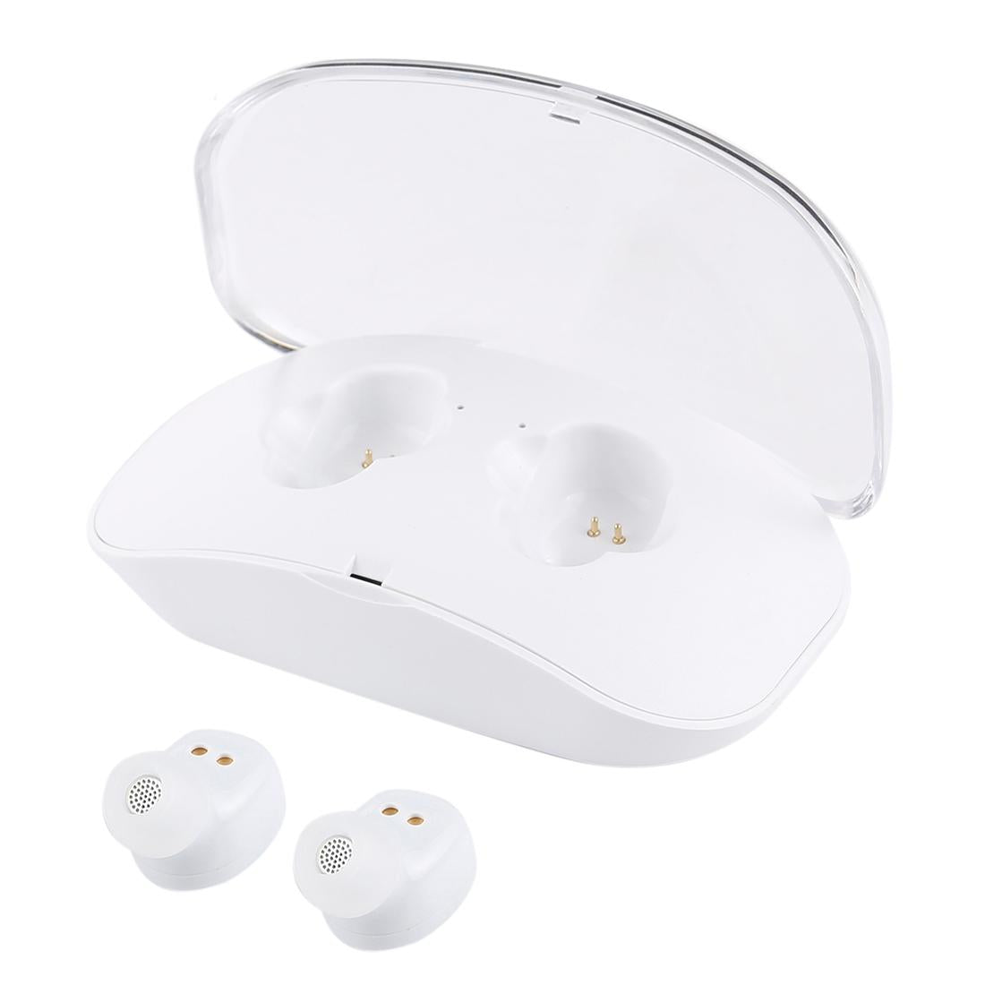 Portable In-ear Bluetooth Earphone with Charging Box - X-i8s - White