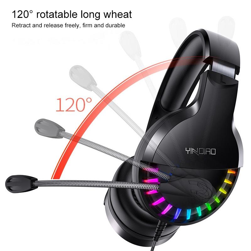 Usb Gaming Headset With Mic White 4