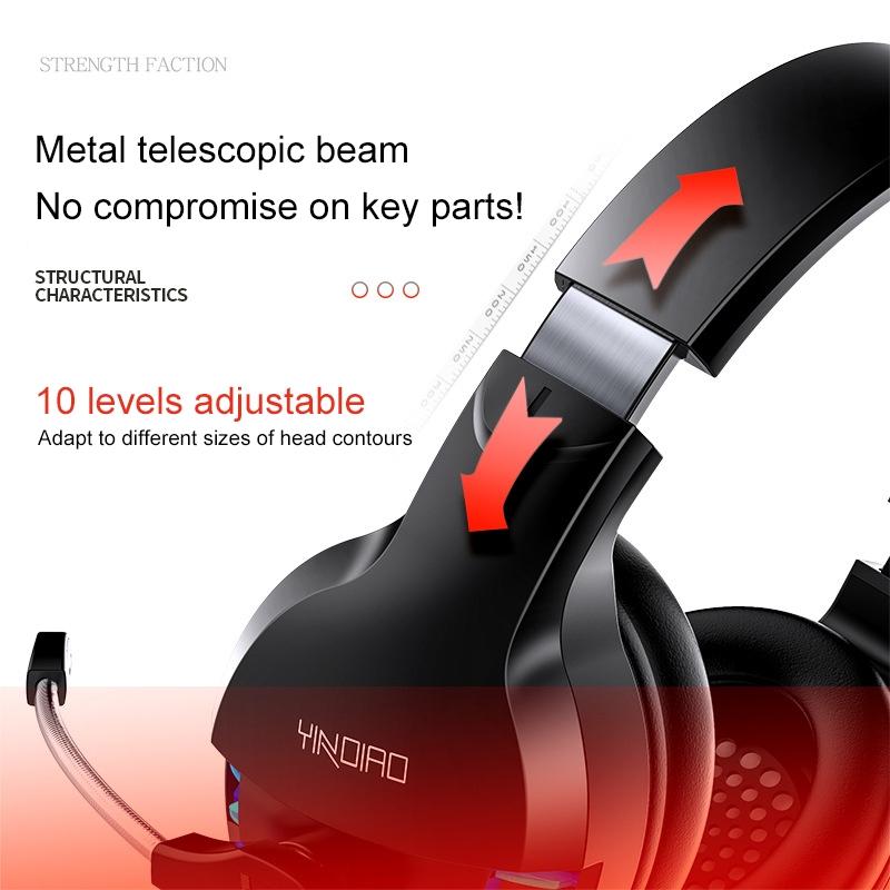Usb Gaming Headset With Mic White 6