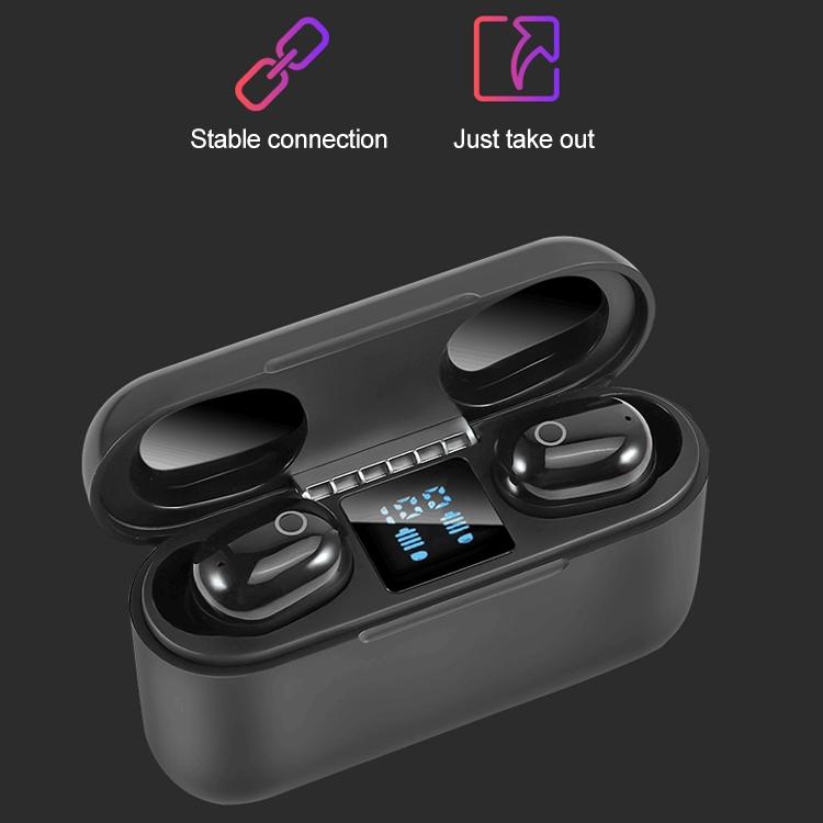 Wireless Bluetooth Headset with 2000mah Charging Case - Touch & Magnetic Charging - White 11