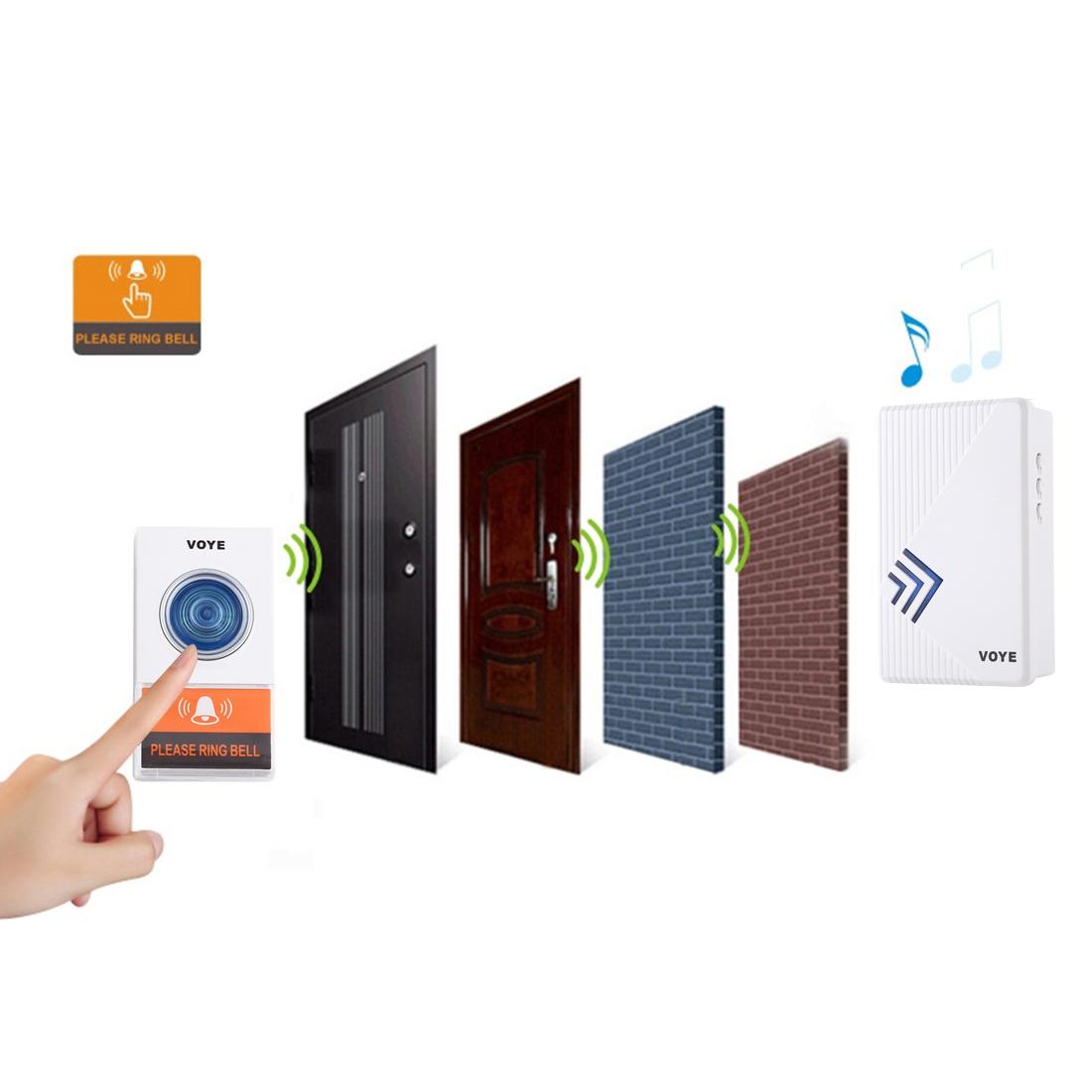 Wireless Doorbell With 38 Sounds And Remote Control 9
