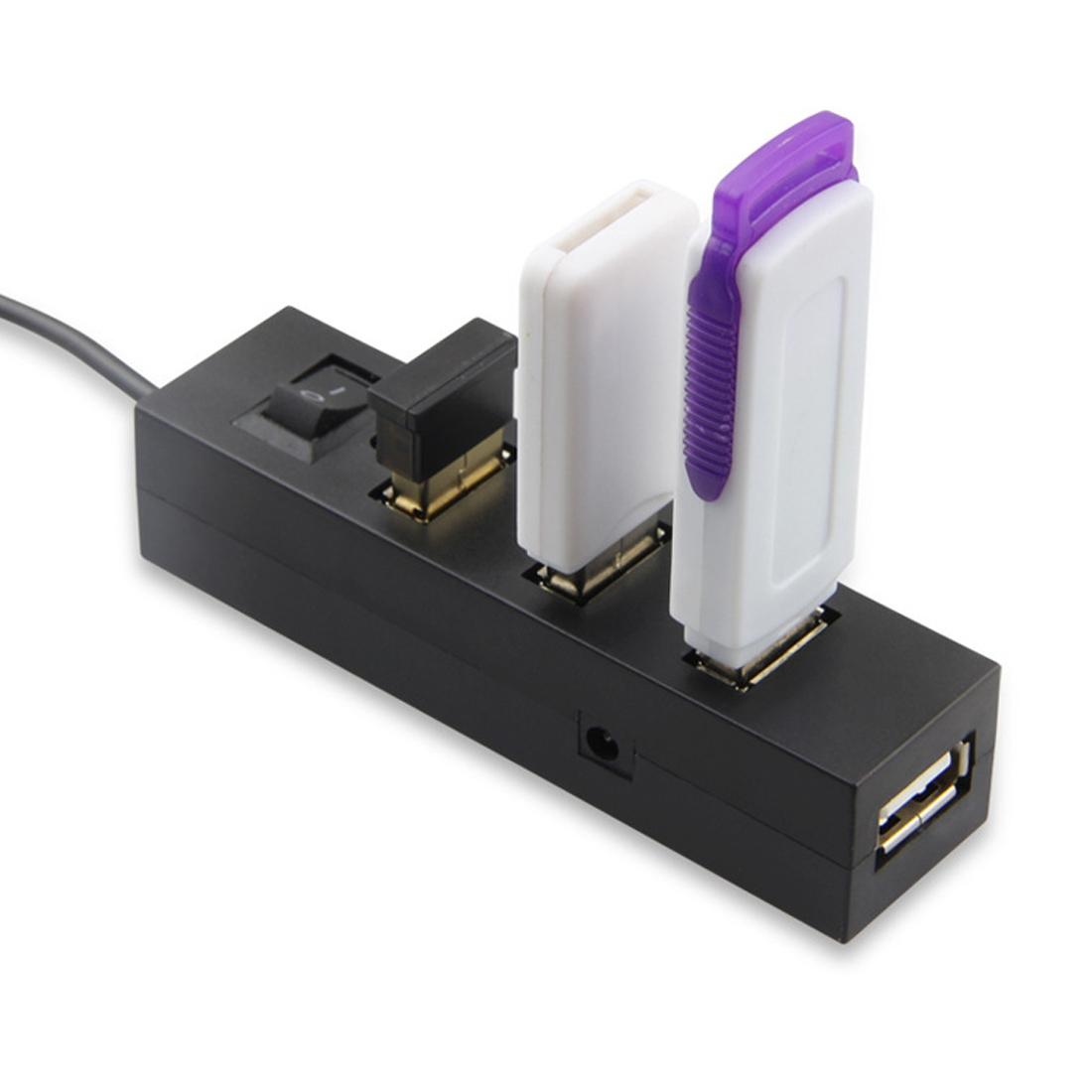 4-Port Usb 2.0 Hub With Switch - White 13