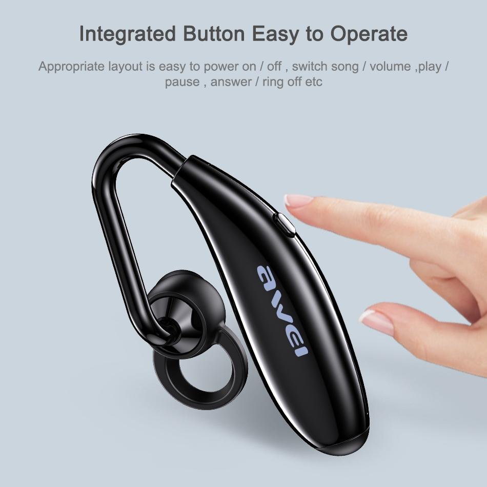 Wireless Bluetooth 5.0 Headset - N5 White 6