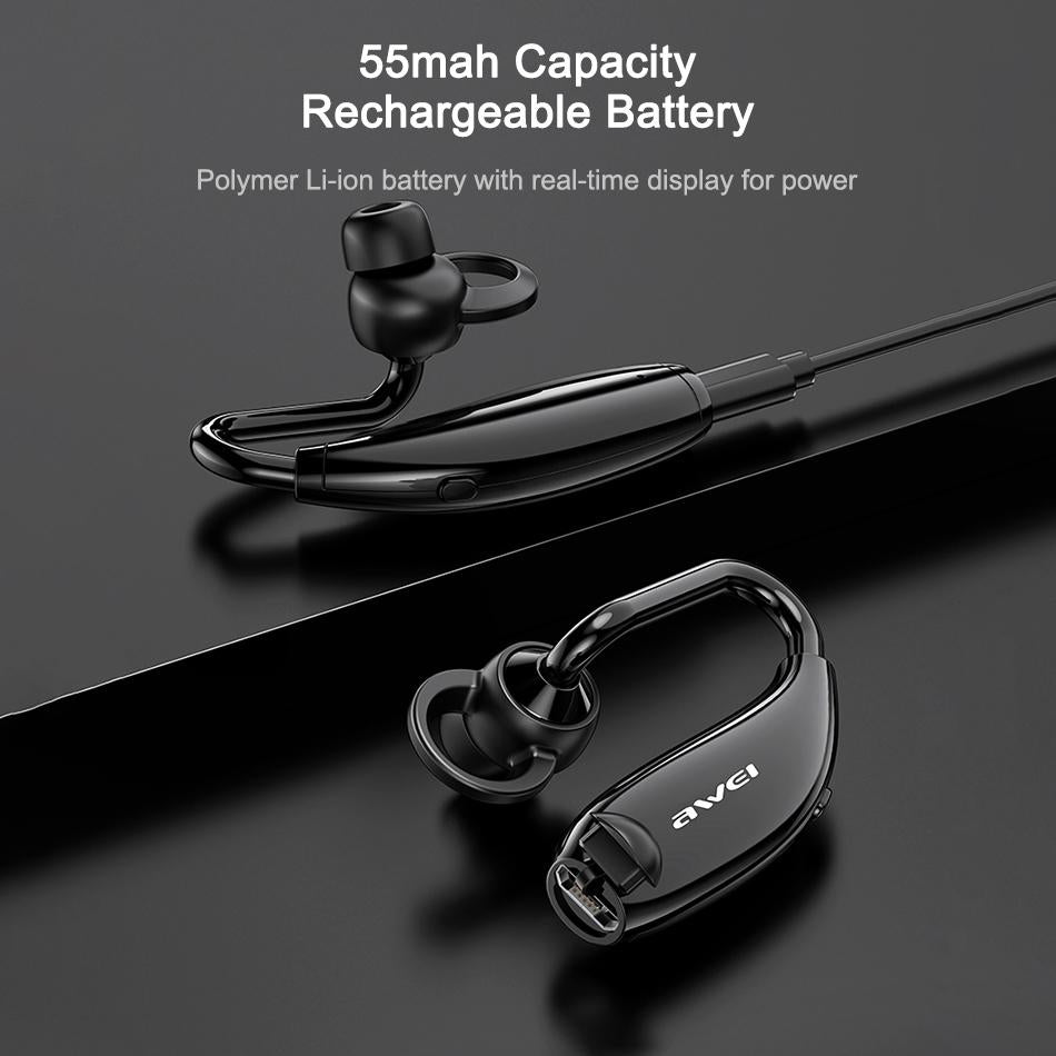 Wireless Bluetooth 5.0 Headset - N5 White 7