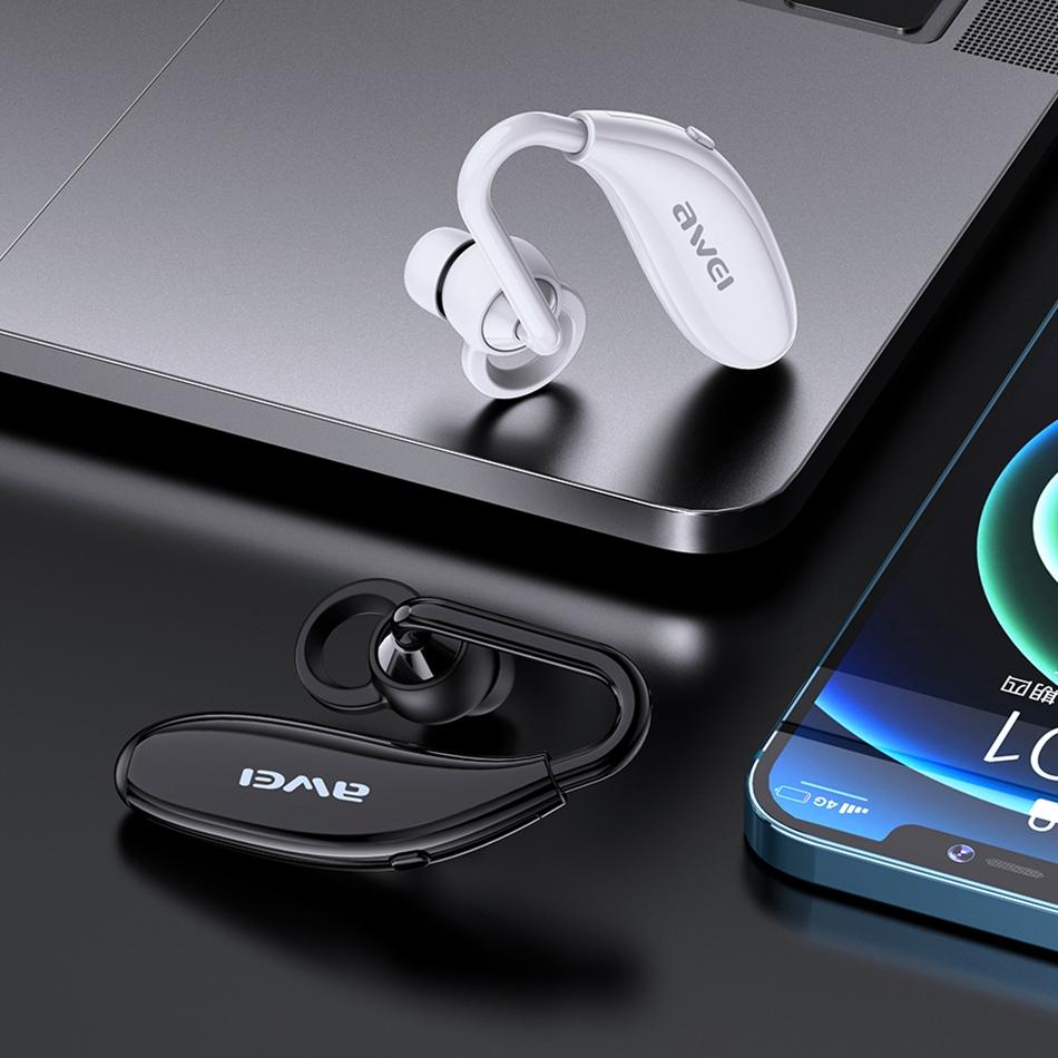 Wireless Bluetooth 5.0 Headset - N5 White 10