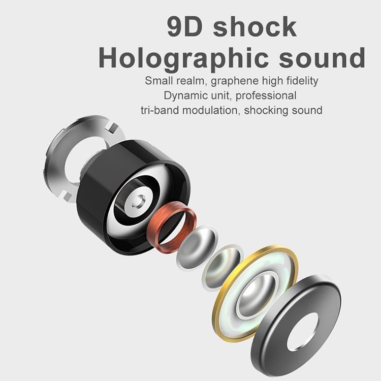 Wireless Bluetooth 5.0 Earphones with 9d Sound & Charging Box - White 4