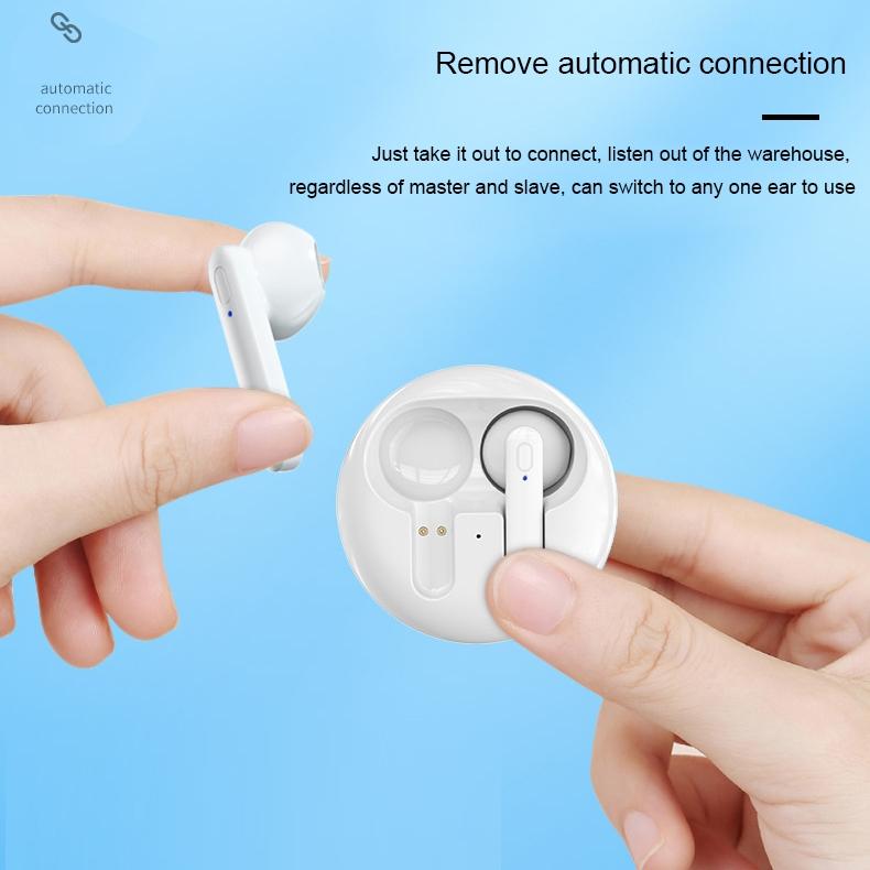 Wireless Stereo Bluetooth Earphones - V31 Sight Series White 8