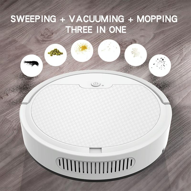 Smart Path-charging Sweeping Robot for Household - White 6