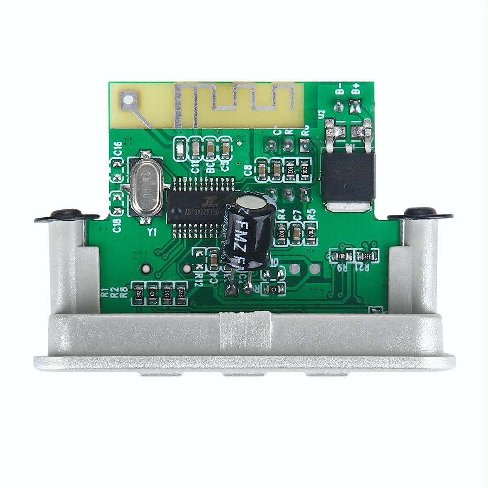 12V Car Mp3 Player Board With Fm Radio Bluetooth Usb Tf Card - White 4
