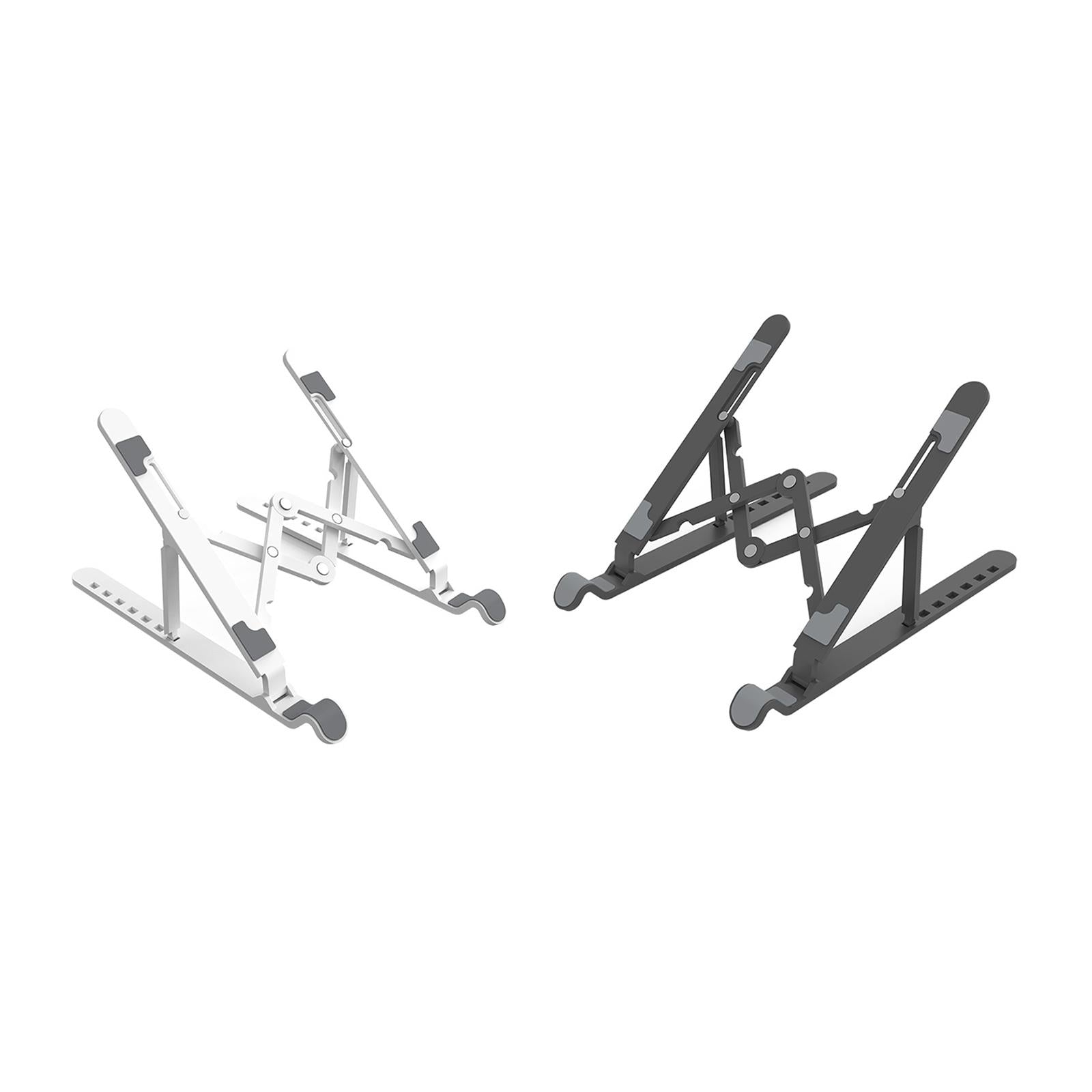 Portable Laptop Stand - Foldable - White 3
