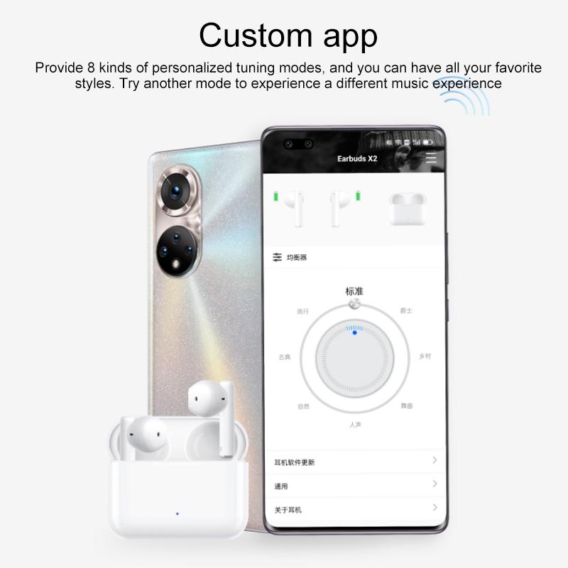 X2 True Wireless Earbuds - Bluetooth Iceland White 5